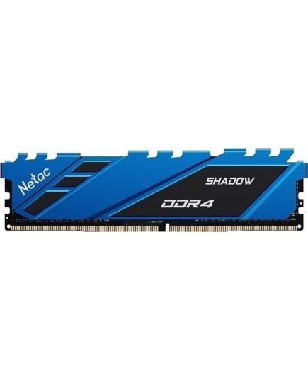 Оперативная память DDR4 8Гб Netac Shadow C18 Blue (NTSDD4P36SP-08B)