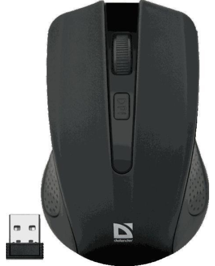 Мышь DEFENDER (52937)Accura MM-935 Wireless black