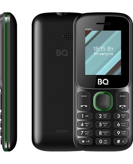 Мобильный телефон BQ Step+NewBlack Green (BQ1848)