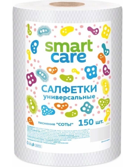 Салфетки универсальные Smart care 150шт