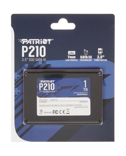 SSD-накопитель 2.5' 1Тб Patriot Memory P210 (P210S1TB25)