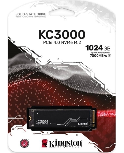 SSD-накопитель M.2 NVMe 1Тб Kingston SKC3000 (SKC3000S/1024G)