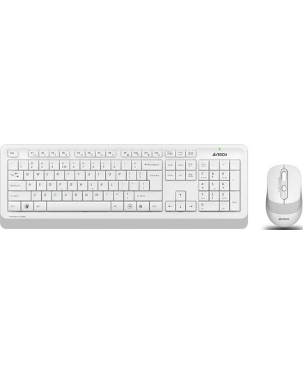 Комплект клавиатура + мышь A4Tech Fstyler FG1010 White