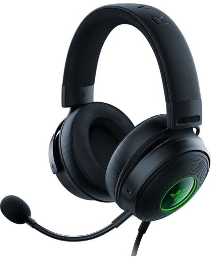 Наушники игровые 7.1 USB Razer Kraken V3 HyperSense (RZ04-03770100-R3M1)