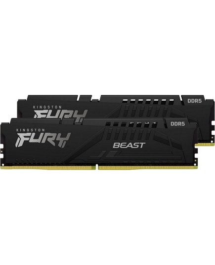 Оперативная память DDR5 16Гб Kingston FURY Beast Black (KF552C40BBK2-16)