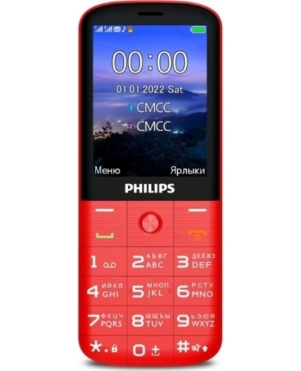 Сотовый телефон Philips E227 Xenium Red