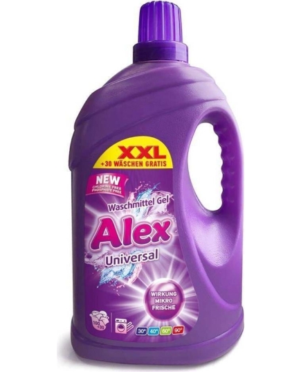 Гель для стирки белья Alex Universal, 4.55 л