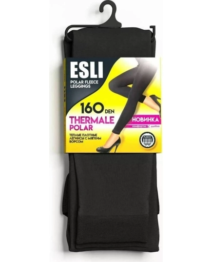 Леггинсы женские ESLI THERMALE POLAR 160 nero