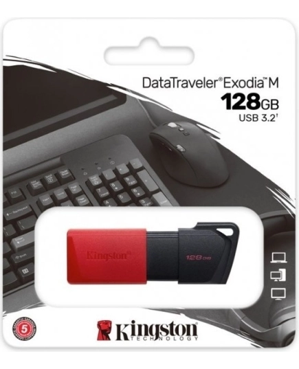 USB-флэш 128 ГБ Kingston DataTraveler Exodia M (DTXM/128GB)