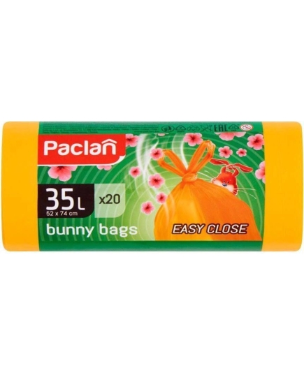 Paclan Мешки для мусора Bunny Bags Aroma, 35 л 20 шт