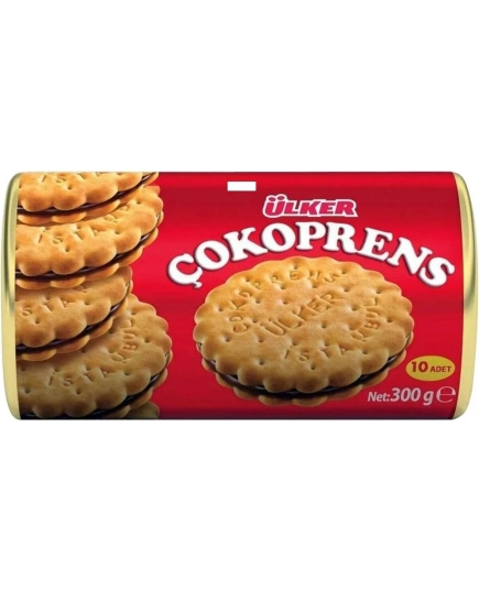 Сэндвич-печенье Cokoprens с шоколадно-ореховой начинкой, 300гр