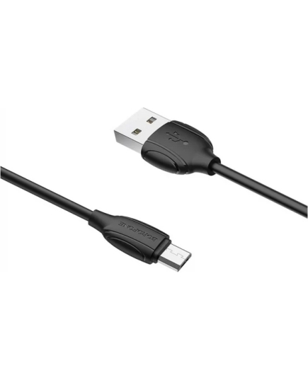 Дата-кабель USB 2.4A для Type-C Borofone BX19 TPE 1м (Black)