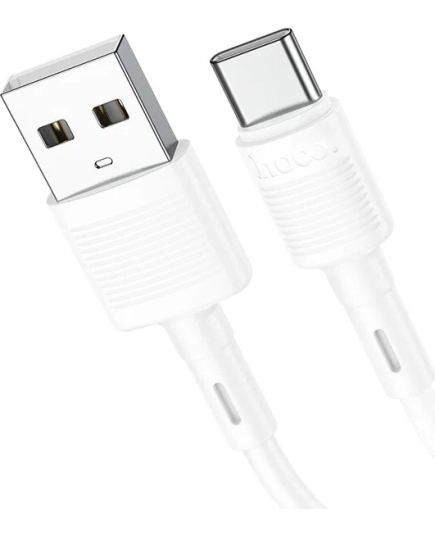 Дата-кабель USB 3.0A для Type-C Hoco X83 ПВХ 1м (White)