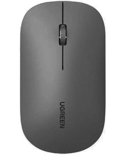 Беспроводная компьютерная мышь UGREEN MU001 (90372) Portable Wireless Mouse. Цвет: серо-черный