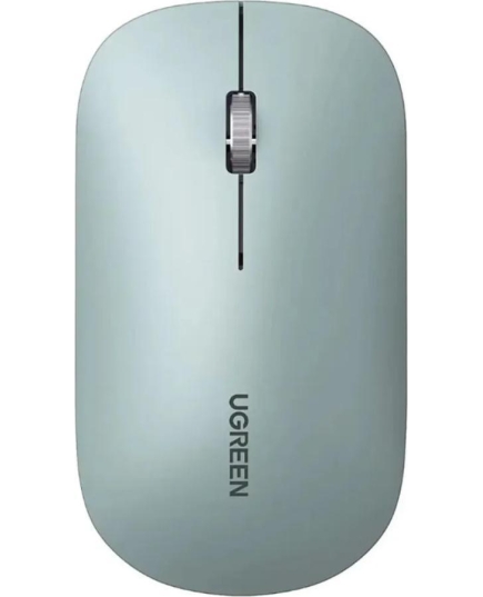 Беспроводная компьютерная мышь UGREEN MU001 (90374) Portable Wireless Mouse. Цвет: зеленый