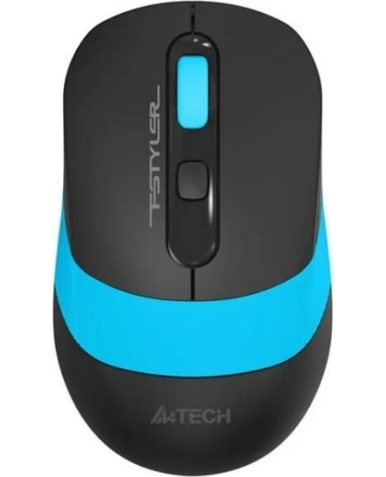 Мышь A4Tech Fstyler FG10 черный/синий оптическая (2000dpi) беспроводная USB (4but) FG10 BLUE