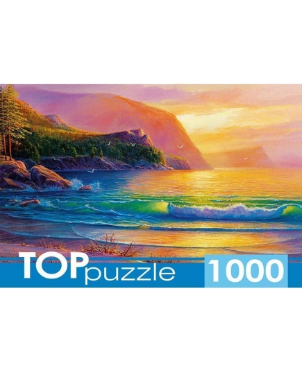 TOPpuzzle. ПАЗЛЫ 1000 элементов. ШТТП1000-9856 Закат на море