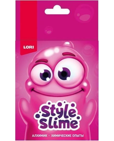 Хим.опыты Style Slime Розовый