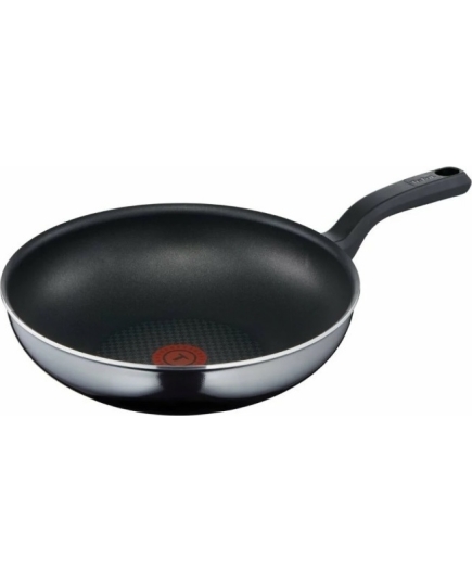 Сковорода ВОК (WOK) Tefal Resist D5161953 круглая 28см руч.:несъем. (без крышки) черный (2100113629)