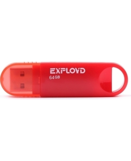 USB флэш-накопитель EXPLOYD 64GB-570 красный