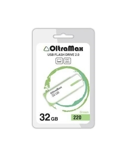 USB флэш-накопитель OLTRAMAX OM-32GB-220 св.зелёный