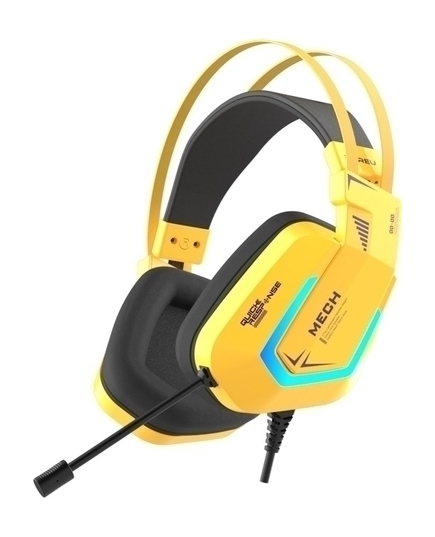 Наушники игровые 7.1 USB Dareu EH732 Yellow