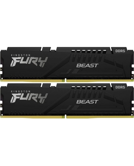 Оперативная память DDR5 32Гб Kingston FURY Beast Black (KF552C40BBK2-32)