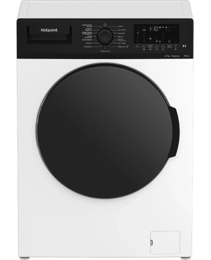 Стандартная стиральная машина Hotpoint-Ariston WDS 7448 C7S VBW, с паром и сушкой