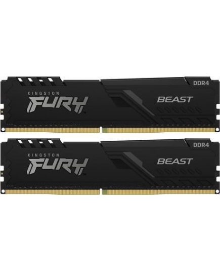 Оперативная память DDR4 16Гб Kingston FURY Beast (KF437C19BBK2/16)