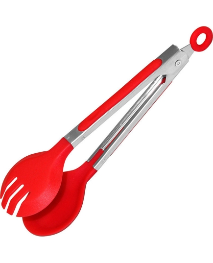 Щипцы кухонные Tongs-03 (нейлон, нерж.сталь), 17,5 см, ( 144 ) 985850-SK