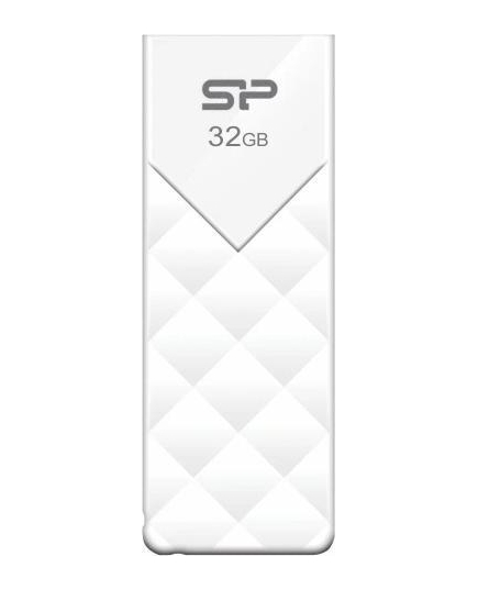 Флеш Диск Silicon Power 32Gb Ultima U03 SP032GBUF2U03V1W USB2.0 белый