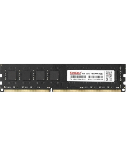 Оперативная память DDR3 8Гб KingSpec (KS1600D3P13508G)