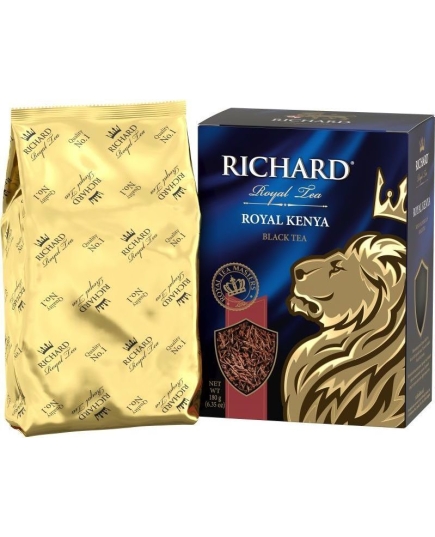 Чай черный крупнолистовой RICHARD "Royal Kenya" 180 г