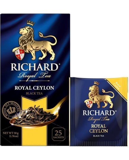 Чай черный RICHARD "Royal Ceylon" 25 сашетов