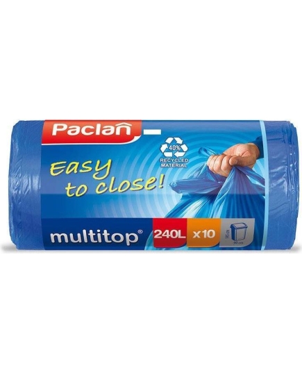 Мешки для мусора Paclan Multitop 240 л 10 шт