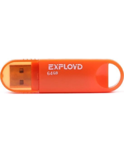 USB флэш-накопитель EXPLOYD 64GB-570 оранжевый