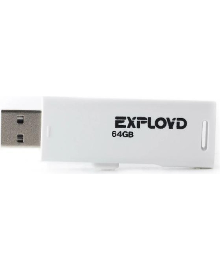 USB флэш-накопитель EXPLOYD 64GB-580 белый