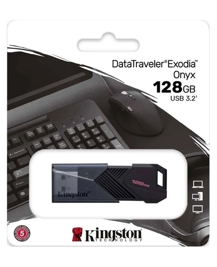 USB-флэш 128 ГБ Kingston DataTraveler Exodia Onyx (DTXON/128GB)