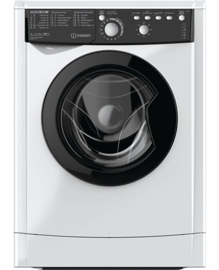 Узкая cтиральная машина Indesit EWSB 5085 BK CIS