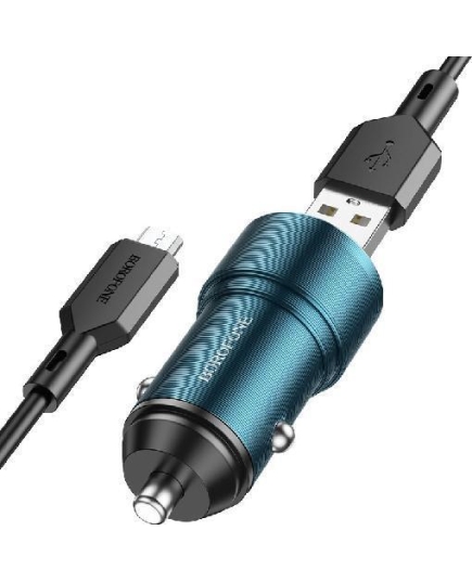 АЗУ Borofone BZ19A 1USB быстрая зарядка для Type-C (Sapphire Blue)