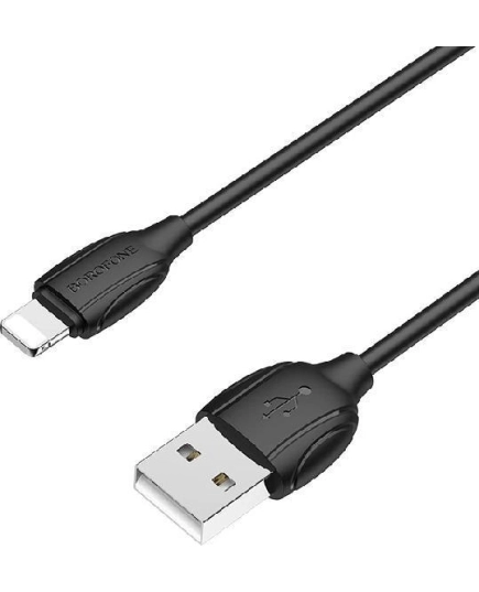 Кабель Borofone BX19 USB 2.4A для Apple 8-pin TPE 1м (Black)