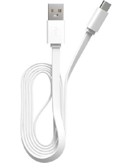 Кабель Maxvi MC-02F white USB-Type C