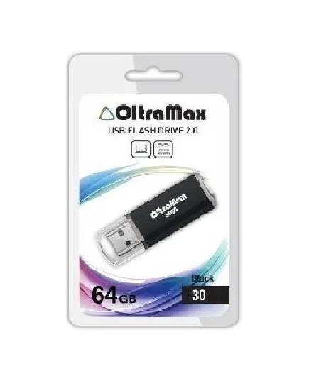 USB флэш-накопитель OLTRAMAX OM064GB30-В черный