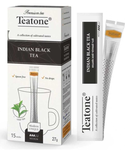 Чай Teatone Indian Black в стиках, 15шт 1.8г