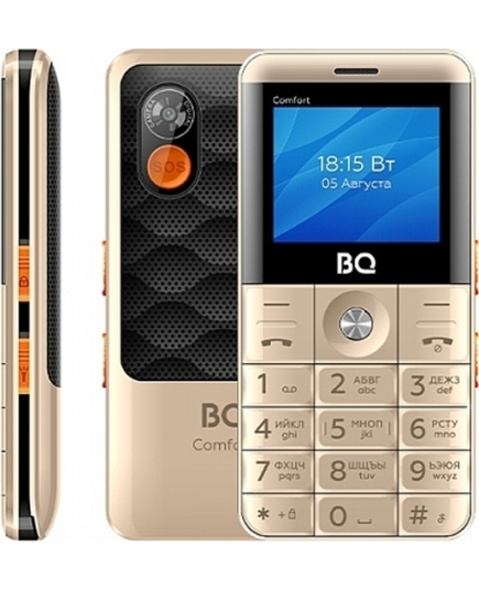 Мобильный телефон BQ 2006 Comfort Gold+Black