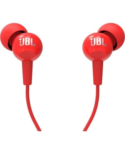 Наушники Внутриканальные JBL C 100 SIU (Красный)