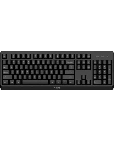 Клавиатура PHILIPS SPK6307BL Wireless Keyboard Black