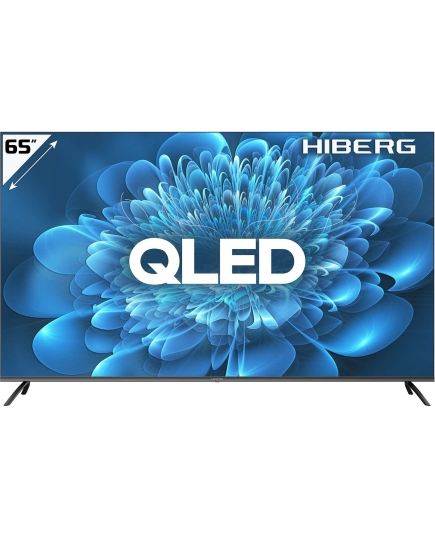 Телевизор 65" Hiberg QLED 65Y, Smart, 4K