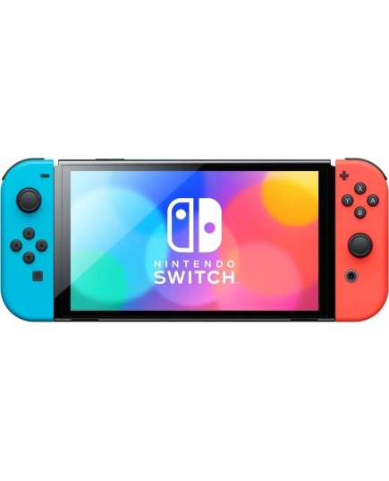 Игровая приставка Nintendo Switch OLED Red/Blue