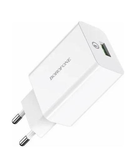 СЗУ быстрая зарядка для micro USB Borofone BA21A (White)